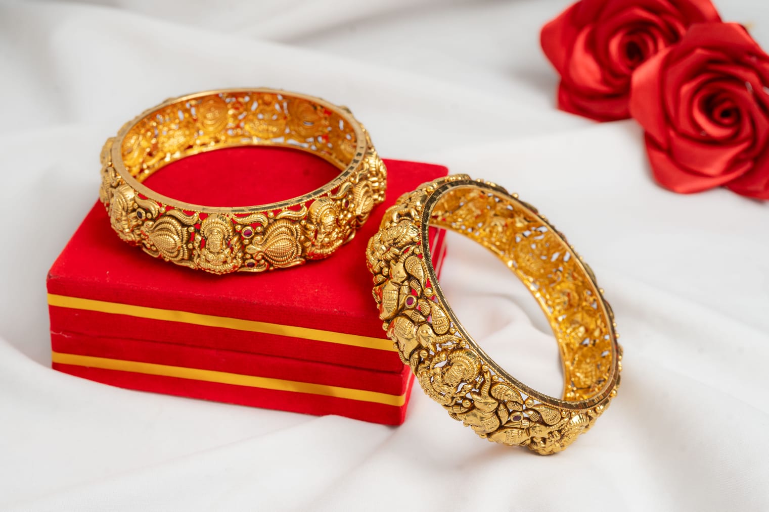 Gold Bangles (22k) -1 - Bangles - Best Jewelry Shop Nepal - Shagoon Jewellers Kathmandu